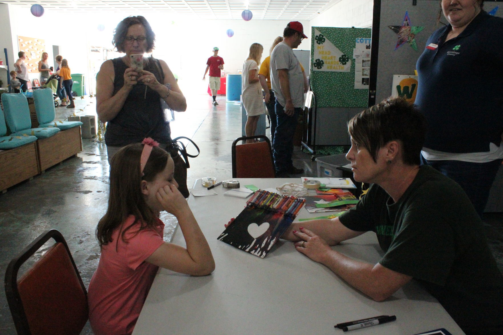 Clover Kids Judging at the Fair